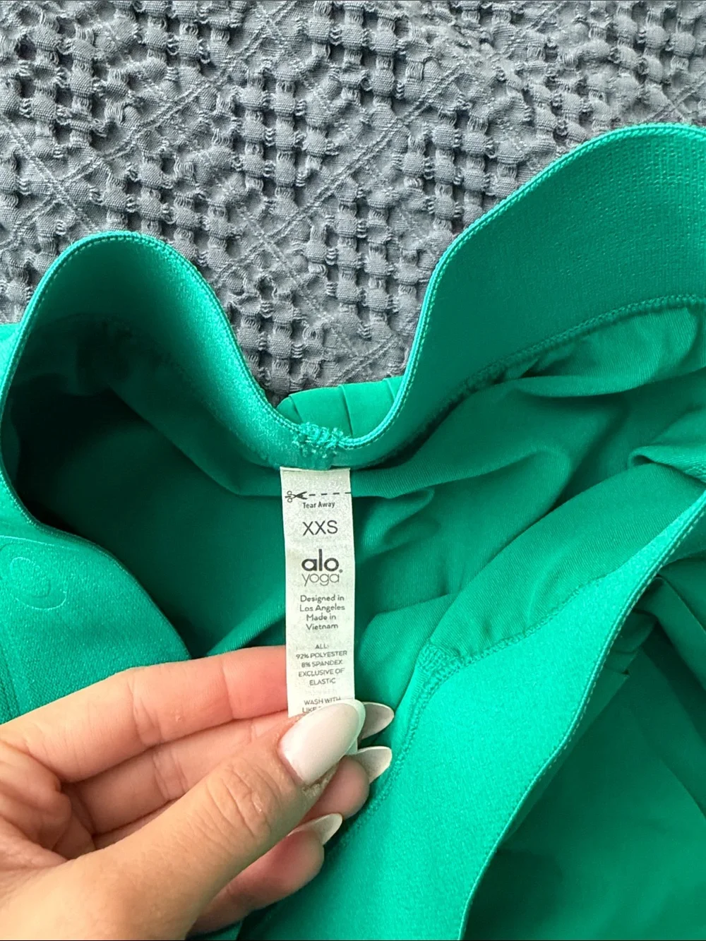 ALO Yoga WOMENS Bright Green Pleated Skort XXS TENNIS SKIRT